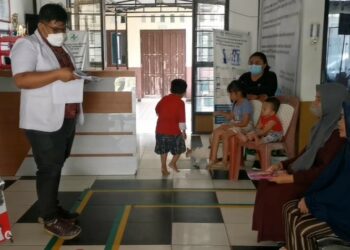 Dinkes dan IDAI Pulang Pisau Sosialisasi Penyakit TBC