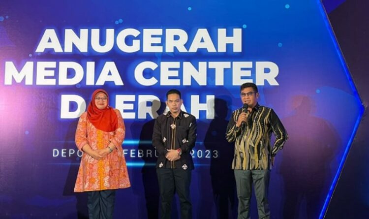 Diskominfosantik Kalteng Raih Terbaik III Nasional Pada Anugerah Media Center Tahun 2022