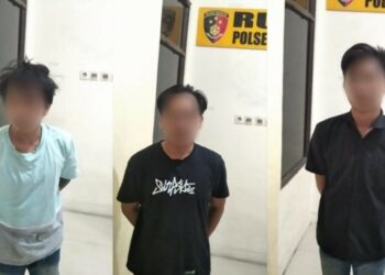 Keroyok Satpam Komplek, Tiga Orang Pemuda Diamankan Polsek Pahandut