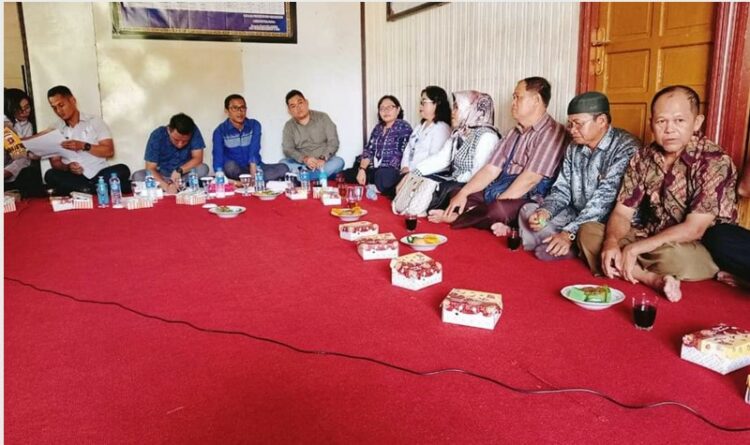 Pelaksanaan reses anggota DPRD Murung Raya di Kelurahan Puruk Cahu