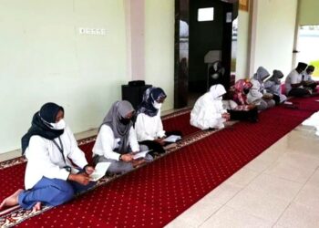 Tingkatkan Keimanan WBP, Lapas Perempuan Kelas IIA Palangka Raya Gelar Pengajian Bersama