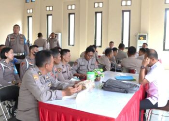 Sejumlah Bidang di Polresta Palangka Raya Diaudit