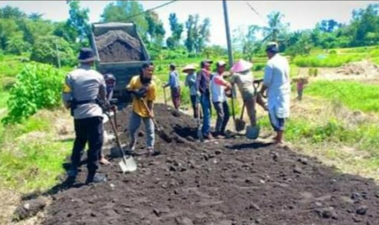 Jalan Rusak Parah Desa Jango Bartim Mulai Diperbaiki