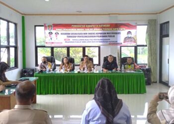 Indeks Kepuasan Masyarakat Pelayanan Di Katingan Baik