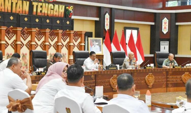 Wagub Edy Pratowo Hadiri Rakor Inspektur Daerah Seluruh Indonesia Secara Virtual