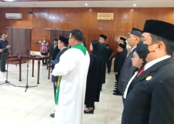 Ben Brahim Kembali Melakukan Pelantikan dan Pergeseran Terhadap Pejabat Eselon III dan IV