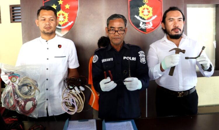 Nekat Curi Kabel di Rumah Kosong, Pemuda ini Terancam 5 Tahun Penjara