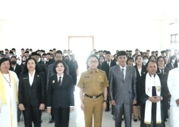 Pemkab Pulpis Gelar Pelantikan dan Pengambilan Sumpah Janji Kepala Sekolah