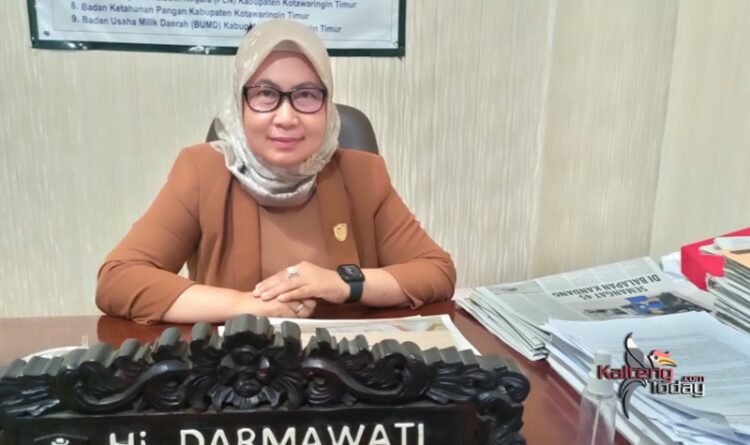 Foto - Anggota Komisi II DPRD, Hj.Darmawati.(Fit).
