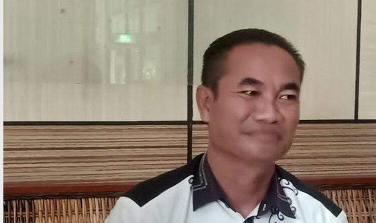 Ketua DPRD Kabupaten Katingan Marwan Susanto ketika ditemui, Selasa (18/4/2023).