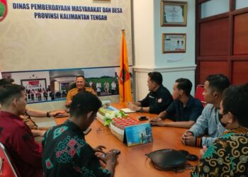 Karang Taruna Kalteng Lakukan Pertemuan dengan DPMdes Kalteng