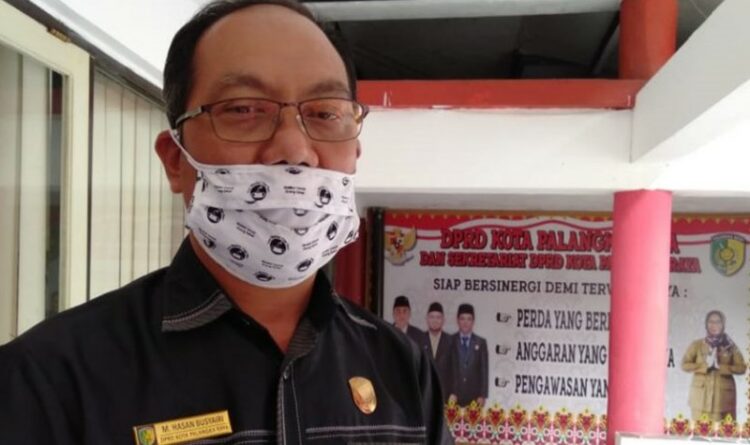 Teks Foto : Ketua Komisi C DPRD Kota Palangka Raya, M Hasan Busyairi.