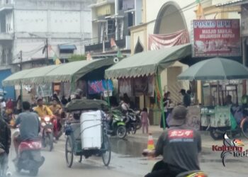 Pedagang Pasar Wadai Ramadhan Tetap Meriahkan UMKM Bartim