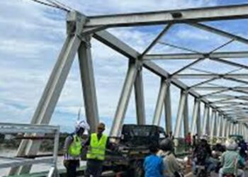Jembatan Sei Katingan Ditutup