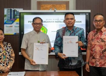 UPR dan PT. SKS Listrik Kalimantan Tanda Tangani MoU