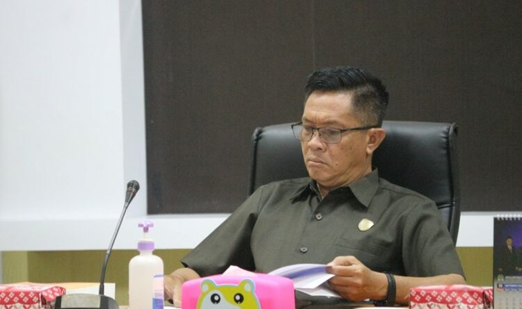 Foto ; Wakil Ketua I DPRD Seruyan, Bambang Yantoko