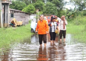 Waduh, Sudah 10 Kelurahan di Palangka Raya Yang Terendam Banjir
