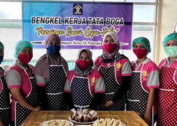 WBP Lapas Perempuan Kelas IIA Palangka Raya Ikuti Pelatihan Pembuatan Kuliner