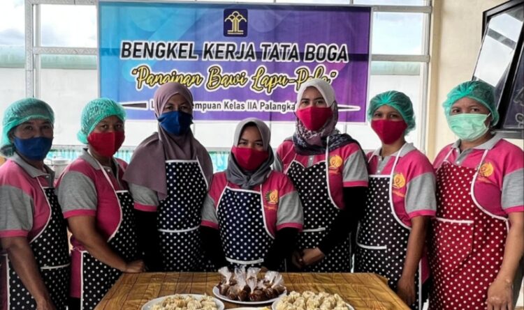 WBP Lapas Perempuan Kelas IIA Palangka Raya Ikuti Pelatihan Pembuatan Kuliner