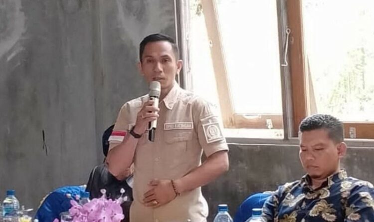 Foto : Anggota DPRD Kabupaten Katingan Budi Hermanto ketika ditemui, Rabu (10/5).