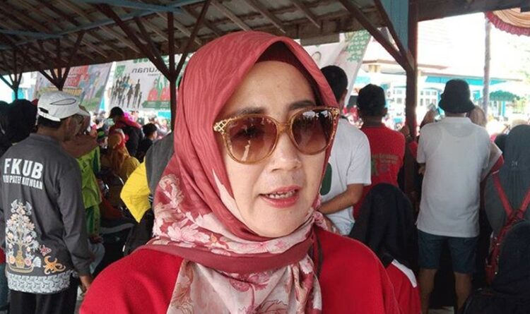 Foto : Anggota DPRD Kabupaten Katingan Endang Susilawati ketika ditemui, Senin (15/5/2023).