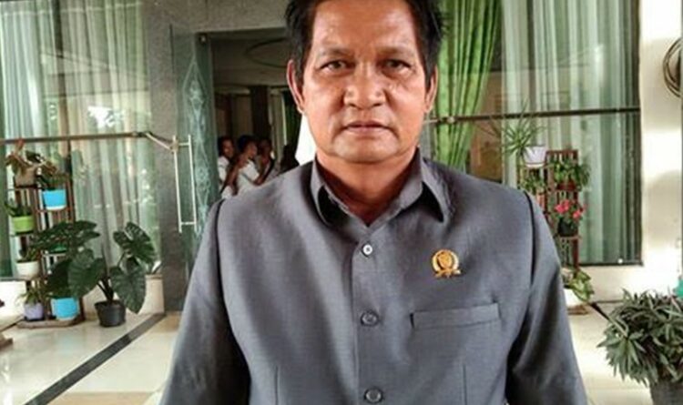 Foto : Anggota DPRD Kabupaten Katingan H Hanafi ketika ditemui, Selasa (30/5/2023).