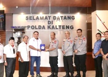 Tingkatkan Sinergitas, Kapolda Kalteng Terima Kunjungan Pengurus KONI