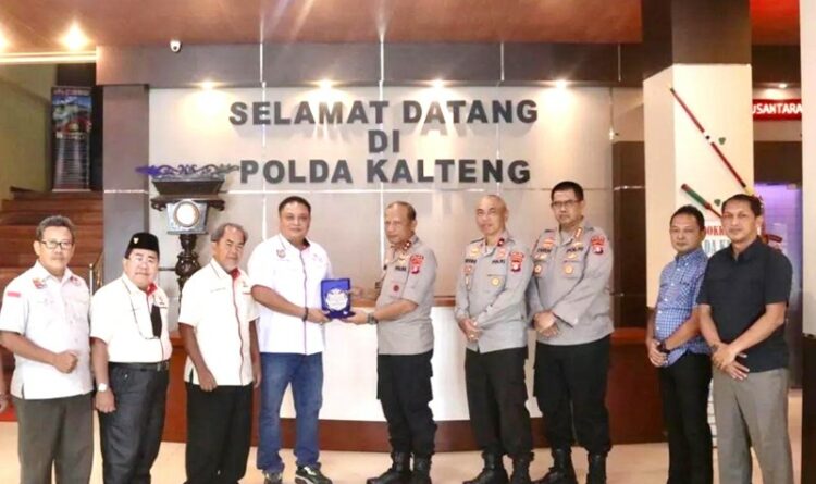 Tingkatkan Sinergitas, Kapolda Kalteng Terima Kunjungan Pengurus KONI