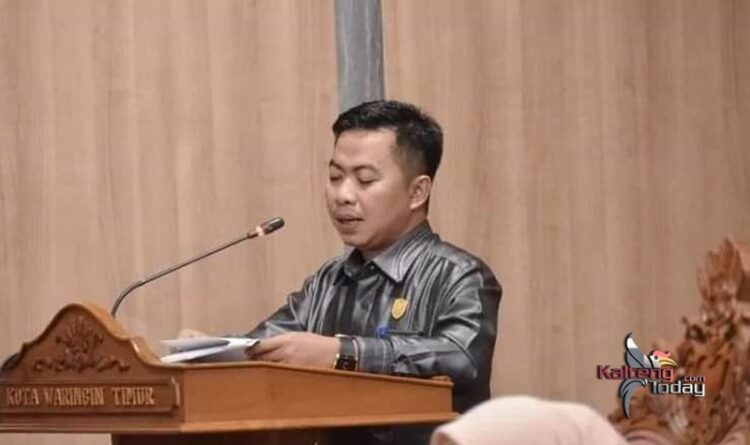 Foto - Anggota Komisi lll DPRD Kotim, Riskon Fabiansyah.(Fit).