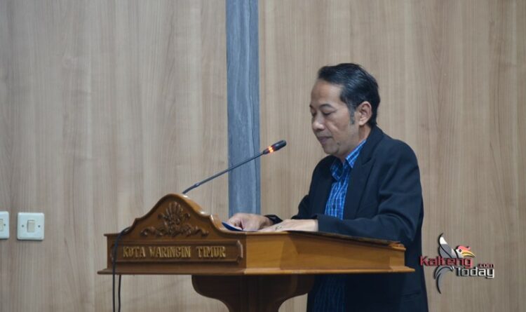 Foto - Ketua Badan Pembentukan Peraturan Daerah (Bapemperda) DPRD Kotim, Handoyo J Wibowo.(Fit)