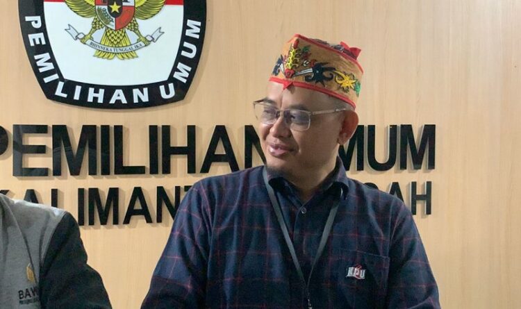 Foto : Harmain Ibrohim Ketua KPU kalteng