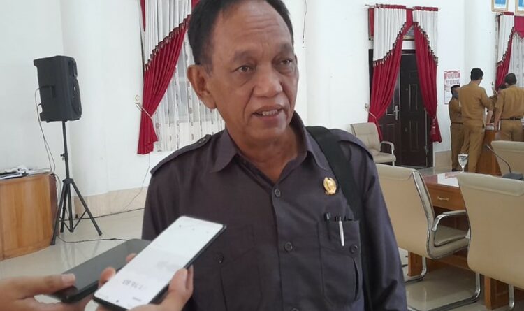 Keterangan : Ketua Bapemperda DPRD Barsel, Raden Sudiarto (Foto : Shan)