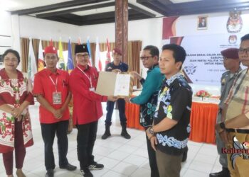 PDI-Perjuangan Barsel Menjadi Partai Pertama Pengajuan Calon Anggota DPRD