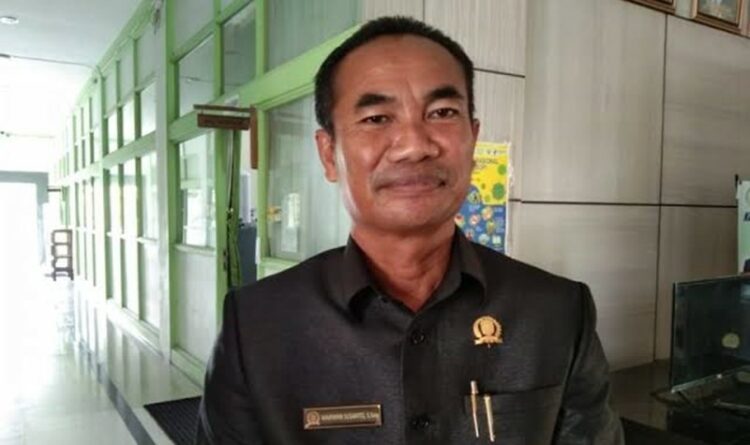 Ketua DPRD Kabupaten Katingan Marwan Susanto ketika ditemui, Minggu (28/5/2023).