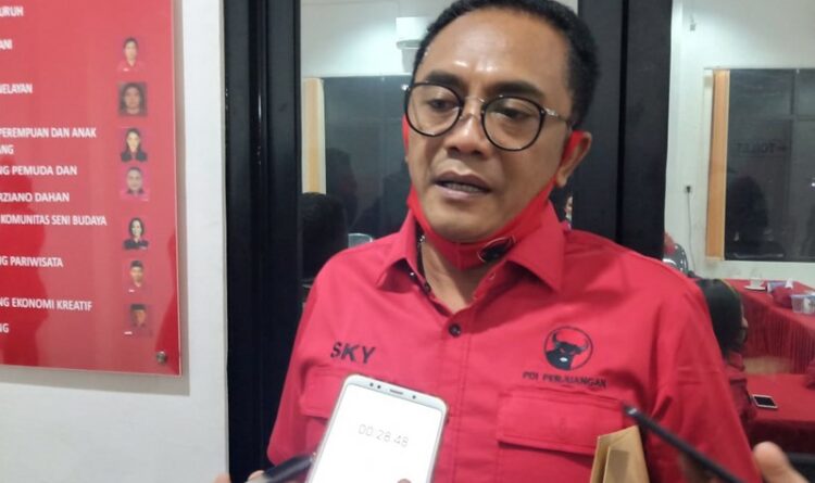 Teks Poto: Ketua DPRD Kota Palangka Raya, Sigit K. Yunianto