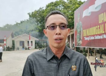 Ketua Komisi I DPRD Barsel Mendukung Kegiatan TMMD Ke-16