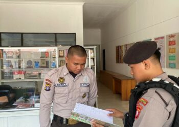 Pastikan Kondusifitas Kamtibmas Jelang Pemilu, Polresta Palangka Raya Sambangi Kantor KPU