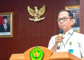 Rektor UPR Buma Secara Resmi UTBK SNBT Tahun 2023