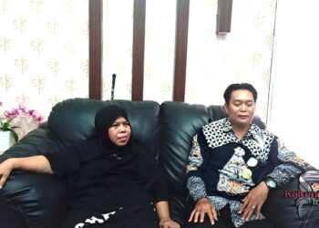 Hj Fatmi Hasyim Angkat Bicara Soal Pembuatan Portal Oleh Fordayak di Kediamannya