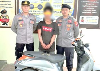 Pinjam Motor Teman, Malah Dibawa Kabur