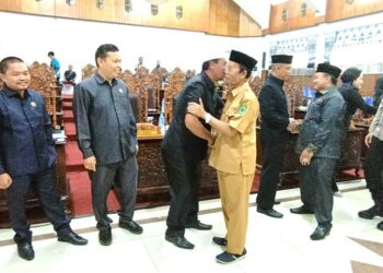 Plt Bupati Kapuas Hadiri Paripurna Penyampaian Hasil Reses Dapil