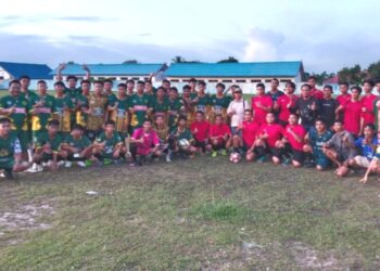 Laga Persahabatan SSB Isen Mulang United FC vs Bakti Husada United FC, Begini Hasilnya