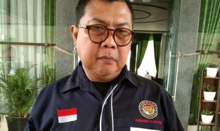 Anggota DPRD Kabupaten Katingan Rudi Hartono ketika dimintai keterangan, Senin (12/6/2023)