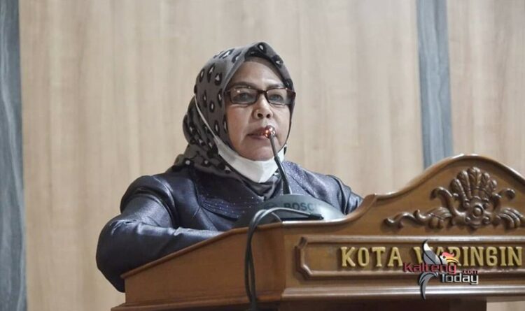 Foto - Anggota Komisi ll DPRD Kotim, Megawati.(Fit).