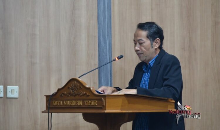Foto - Ketua Bapemperda DPRD Kotim, Handoyo J Wibowo.(Fit).