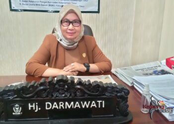 Foto - Ketua Komisi II DPRD Kabupaten Kotawaringin Timur, Hj. Darmawati.(Fit).