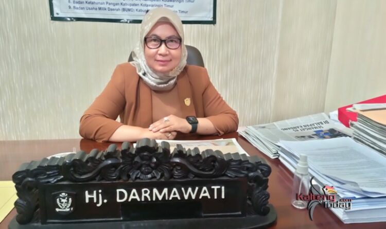 Foto - Ketua Komisi II DPRD Kabupaten Kotawaringin Timur, Hj. Darmawati.(Fit).