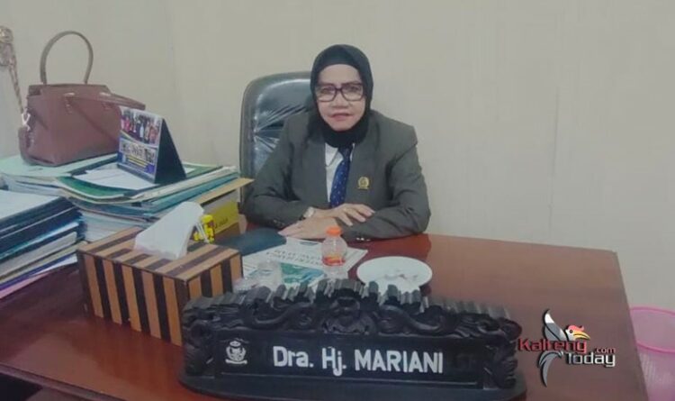 Foto - Ketua Komisi III DPRD Kabupaten Kotawaringin Timur, Hj. Mariani.(Fit).