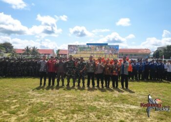 Pembangunan Fisik TMMD Ke-116 di Barsel Diharapkan Dilanjutkan oleh Pemda