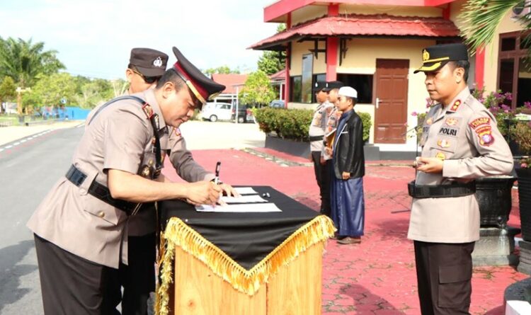 Sejumlah Polsek di kabupaten Katingan Alami Pergantian